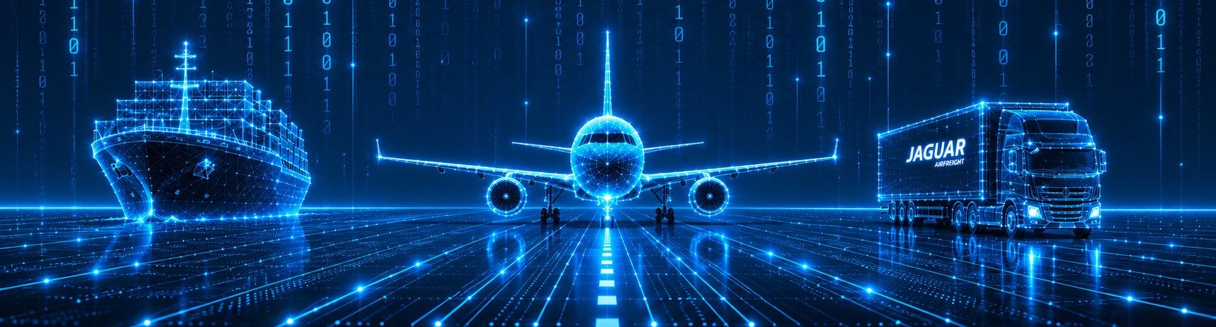 Jaguar digital air, sea and road freight solutions